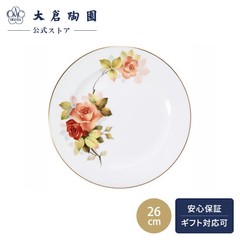 Classic Rose Meat Plate Plate Approximately 26cm Made in Japan Vibr From Japan