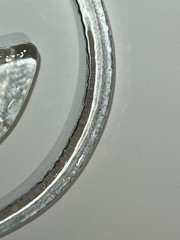 Kosta Boda Bertil Vallien Clear Glass Bird Suncatcher Ornament 9 Inch