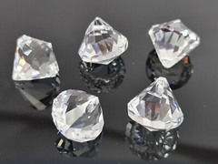 20mm crystal diamond ball suncatcher crystals, chandelier prism bead suncatchers
