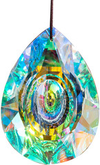 89Mm/3.5In Hanging Chandelier Crystals Prism for Window Suncatchers Rainbow | Gl
