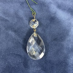 Vintage Chandelier Crystal Sun Catchers, Lot Of 3 Different Styles