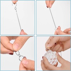 10pcs Sun Shine Catcher Chains for Pendant Prisms, 18.11 inch Prismatic Ball …