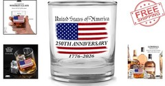 Heavy Duty Patriotic 12oz Old Fashioned Glass – Perfect for Celebrations