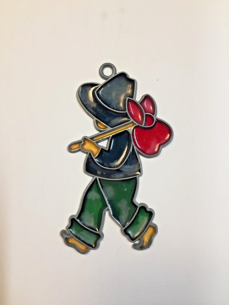 Suncatcher Little Boy Running Away