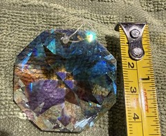 40 mm Prism Suncatcher – Octagon Rainbow Maker, Hanging Sunlight Decor