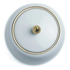 Gold Line Sugar Pot Okura Ceramic Garden From Japan