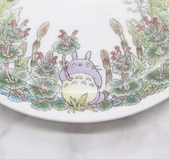 My Neighbor Totoro 23cm Plate Dandelion Version March to April 4660 From Japan