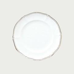 大倉陶園 (Okura Touen) The Okura White Masterpiece 20cm dessert plate 7 From Japan