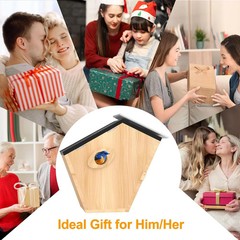 Solar Bird House with Camera & Night Vision – Ideal Gift for Bird Lovers