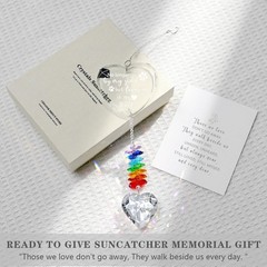Dog Memorial Gifts for Loss of Dog, Dog Memorial Crystal Suncatcher Accessories