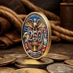 250th Anniversary 3D Print Coin