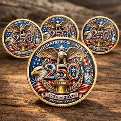 250th Anniversary 3D Print Coin