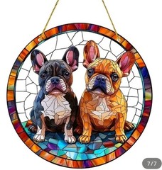 French Bulldog Suncatcher