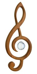 Sternengasse Sun Catcher Wood Mobile | European Cristal | kids room interior