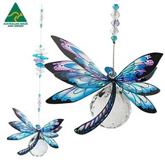 Dragonfly crystal suncatcher gift rainbow sun catcher hanging suncatchers