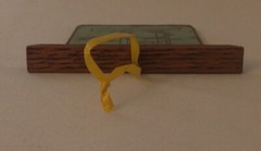 New Gustav Stickley Als Ik Kan Etched Glass Wood Window Hanger Craftsman Farms