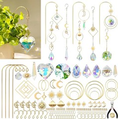 DIY Sun Catcher Kits Adults 260 pcs Crystal Suncatchers Making Suppliers Garden