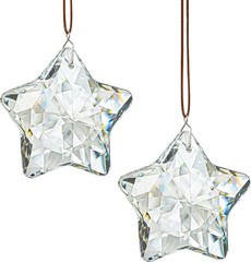 Art Deco 2 Pcs Crystal Sun Catchers – Perfect Gifts for Any Occasion