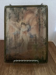 Angel Suncatcher VTG Lena Liu Enesco SeeThru Via Vermont Reflections Of Beauty