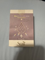 Scout Curated Wears Tranquility Mini Brass Crystal Peace Sign Suncatcher