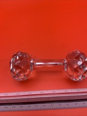 Lot of 3 Clear Cut Crystal Prismatic Suncatchers
