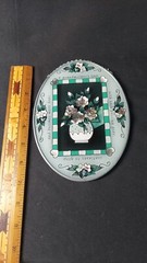 Stained Glass 5×7 “A Grandmother’s Love” Joan Baker Suncatcher Haint Painted