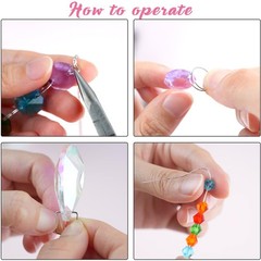 500PCS Sun Catcher Kits for Adults Crystal Beads for Suncatchers DIY Suncatch…