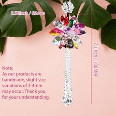 Crystal Shimmering Ball Suncatcher Hanging Ornament Rainbow Maker Window Decor