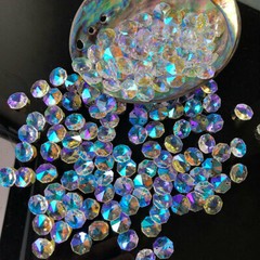 10-100Pc US AB Rainbow CRYSTAL Lamp Prisms Chandelier Hanging Pendant SUNCATCHER