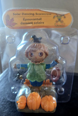 Solar Dancing Scarecrow Set with pumpkins and crows Home Decor, Fall, Autumn