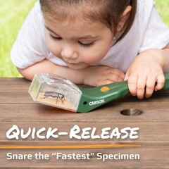 Educational Bug Catcher with Quick-Release and 5X Magnification – Fun STEM Toy