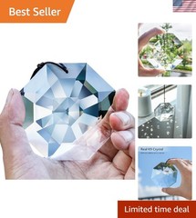 Versatile 3-Inch Crystal Hanging Prism – Stunning Rainbow Effects for Any Space