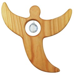 Sternengasse Sun Catcher Wood Mobile | European Cristal | kids room interior