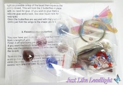 crystal suncatcher kit makes 5 butterfly suncatchers great for kids party