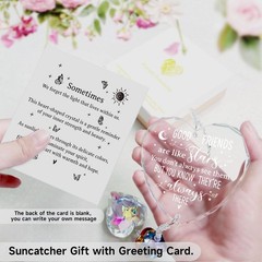 Unique Birthday Gifts for Women | Crystals Suncatcher Friendship Presents