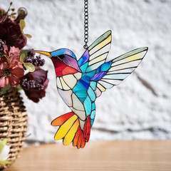 Hummingbird Bird Suncatcher Ornament