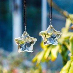 Art Deco 2 Pcs Crystal Sun Catchers – Perfect Gifts for Any Occasion