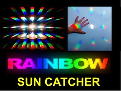 SUPERNOVA SUN CATCHER / RAINBOW MAKER,Makes Rainbows Burst Across Your Room!