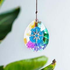 Versatile 76mm Rainbow Prism – Perfect for Windows, Chandeliers, and Gifting