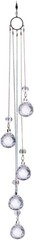 Vibrant 5-Piece Crystal Prism Hanging Ornament – Perfect Gift for Any Occasion