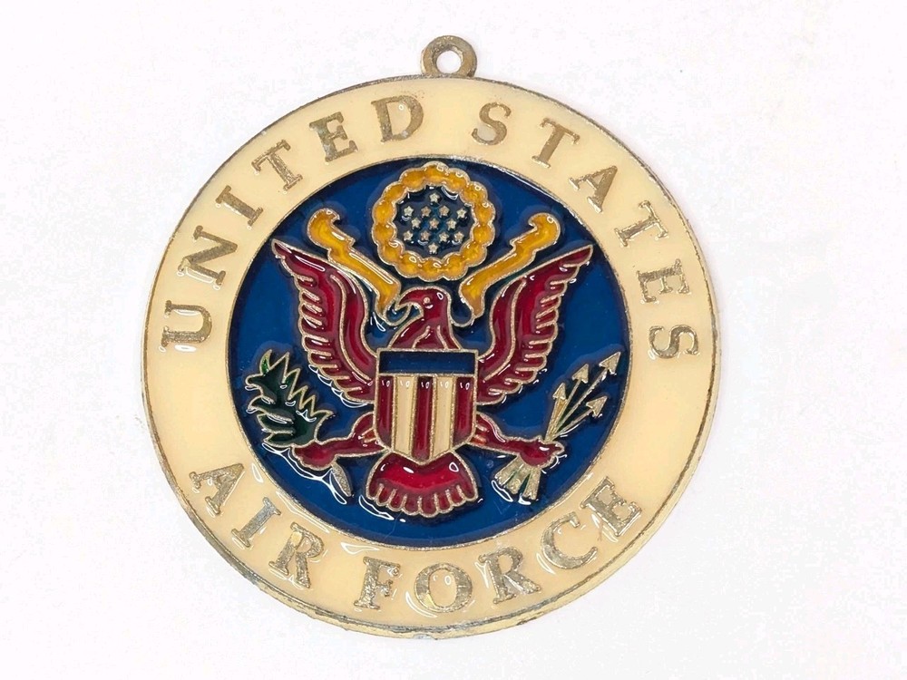 United States Air Force Stained Acrylic Window Suncatcher Hanging 3-1/2″