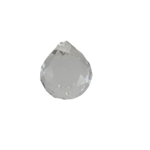 Hanging Faceted Clear Crystal 3/4″ Inch Suncatcher Mobile