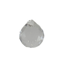 Hanging Faceted Clear Crystal 3/4″ Inch Suncatcher Mobile