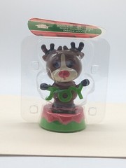 Solar Powered Blinking Reindeer *2015 FSG* Fun Playful Holiday Figure
