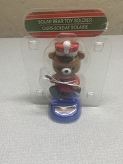 Solar-Powered Dancing Bear Toy Soldier