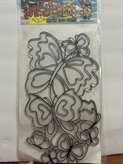 Kelly’s Crafts Goof Proof Sun Catchers No 3820 Butterflies 1992
