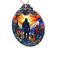 BIGFOOTD Dawn’s Embrace Glass Ornament Christmas Decor Magic Glint
