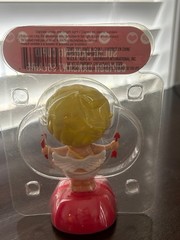 Dancing Cupid Blinking Eyes Dances Under Bright Lights Bobble Solar Powered