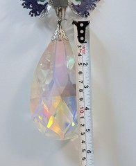 Kirks Folly Peacock Crystal Sun Catcher – large!
