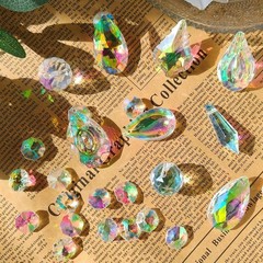 DIY Sun Catchers Kit for Adults Women, 228 Pcs Crystal Prism Suncatchers Window